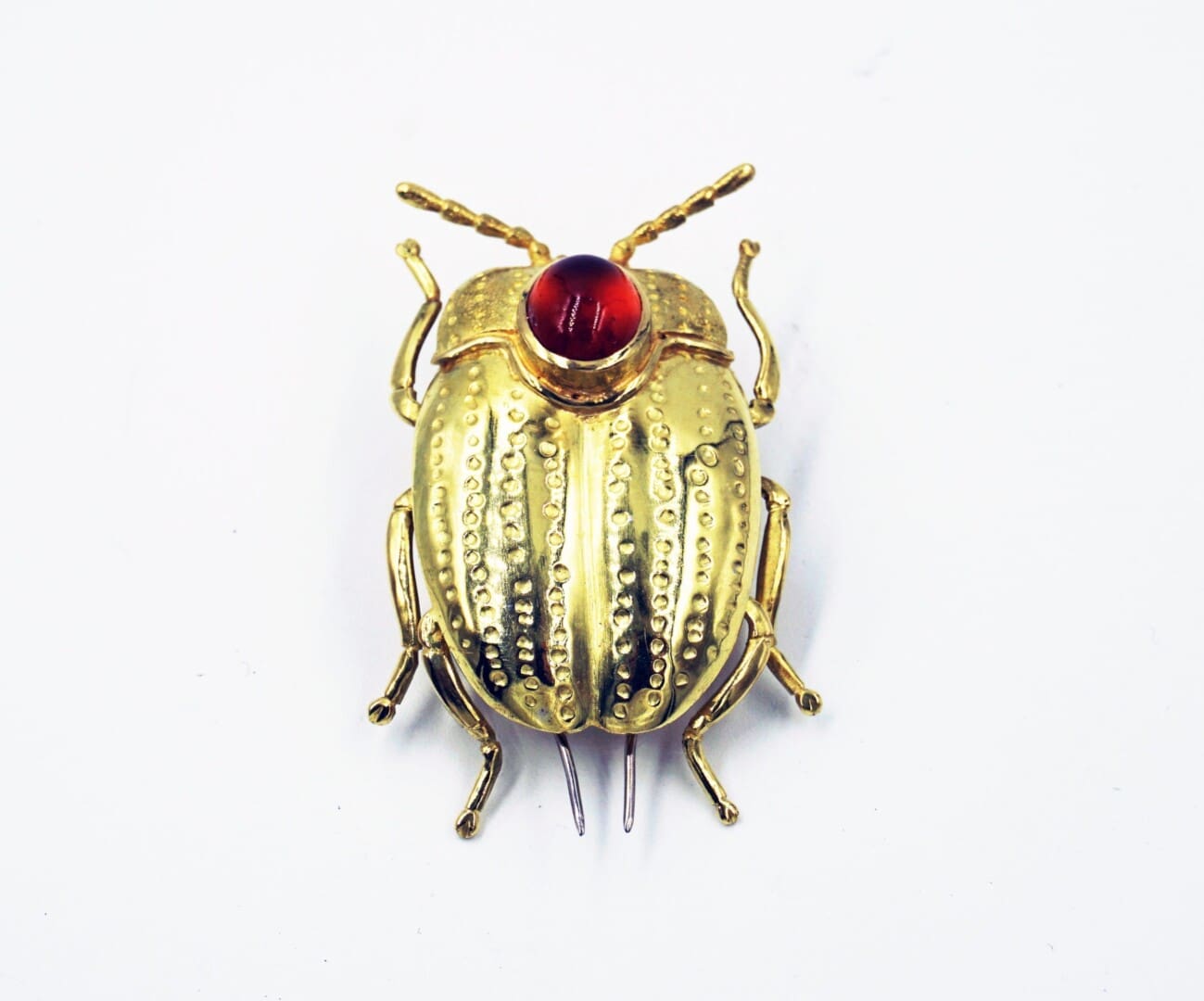 Jewel Scarab Brooch - The Society of Arts and Crafts