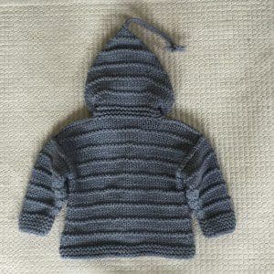 Galway Hooded Toggle Jacket / Size 6 Months / Grey