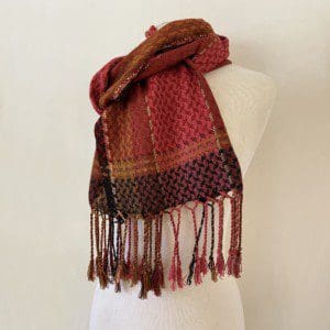 Shades of Red Scarf