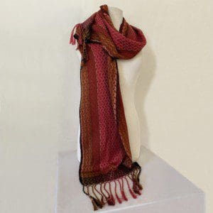 Shades of Red Scarf