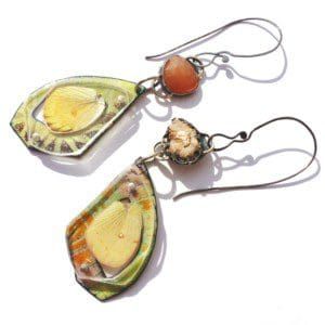 Afternoon in Embudito Canyon Contraption Earrings