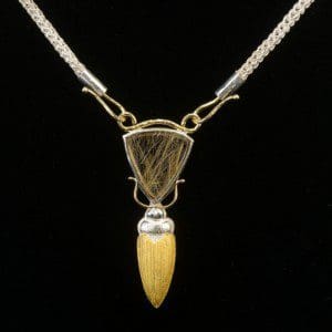 Jewel Beetle Necklace