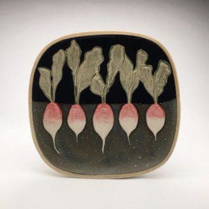 French Breakfast Radishes, Plate