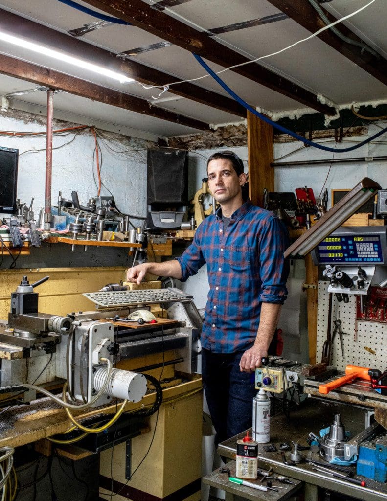 Learn how a self-taught machinist and metalworker created a self-sustaining career inventing a new craft medium with Mentor Program Speaker Chris Bathgate.